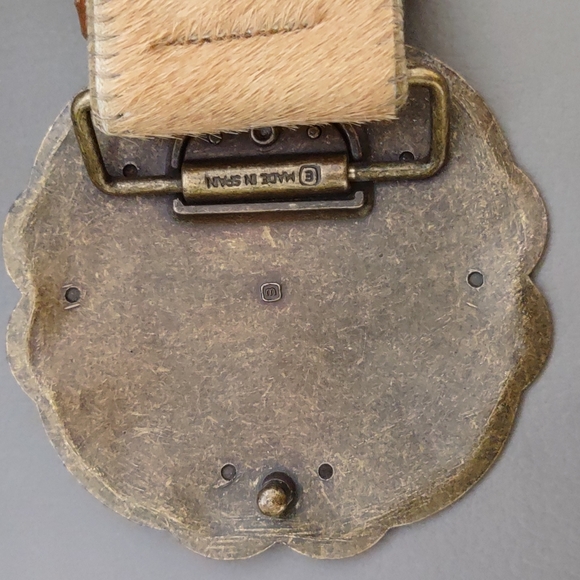 Elite Accessories Calf Hair Belt - Picture 5 of 6